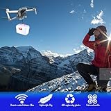 XTnueotr Universally Drone Airdrop System Release Device Payload Delivery Transport Drop, for DJI Mini4/Mini3/Mini2/Air3/Air2/Air2S/ DJI Mavic Series Drone Accessories (Airdrop Device)