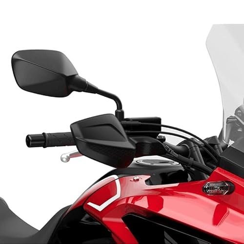 Black Motorcycle Handguards Protection Hand Guards Shell Screen Shield Windshield Protector for Honda CB 500 X XA CB500X PC64 2022 2023 2024 / NX 400 500 NX400 NX500 PC72 2024-