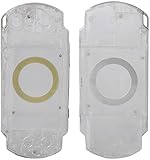 Full Housing Case Coverfor PSP, Replacement Anti-Drop Shell Set with Buttons Kit for 1000 Replacement Shell(Clear)