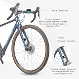 RCA Bicycle Speedometer & Wireless Odometer for Bike Speedometer Wireless Bike Computer with LCD Display & Multi-Functions