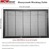 MCWlaser Honeycomb Laser Table 900 x 600mm/35.43" x 23.62" for CO2 Laser Engraver Cutting Engraveing Machine