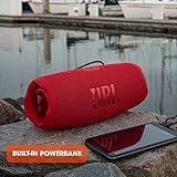 JBL CHARGE 5 - Portable Waterproof (IP67) Bluetooth Speaker with Powerbank USB Charge out, 20 hours playtime, JBL Partyboost (Black)