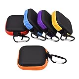 Sunmns 5 Pieces in Ear Bud Earphone Headset Headphone Case Mini Storage Carrying Pouch Bag