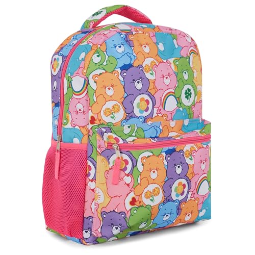 Care Bears Allover Print Backpack - Spread Love and Cheer with this Adorable and Colorful Kids School Bag