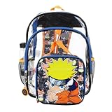 Naruto 5-Piece Backpack & Lunchbox Set With Water Bottle