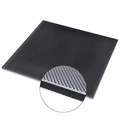 Lysee 3D Printer Parts & Accessories - BIQU 3D Printer Platform Heated Bed Build Surface Glass Plate 220x220mm for MK2 MK3 3D Printer heatbed Replace 3D Sticker - (Size: 310 Glass and Bed)