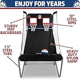 Pop-A-Shot Official Home Dual Shot Basketball Arcade Game - (Black)