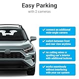 Front Backup Camera Control Connection Kit Smart Car Camera Switch GermesLab. Compatible with RAV4 (2019-2023)