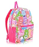 Fast Forward Care Bears Backpack for School - 16" Small Kids Bookbag Knapsack for Girls, Boys, Toddlers (Multicolor All Over Print)