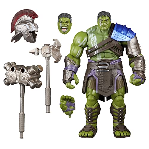 Hasbro Marvel Thor: Ragnarok Series 6-inch Gladiator Hulk Figures, Marvels Legends, F70545S0, Multi-Colour