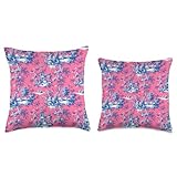 Toile de Jouy Pattern Throw Pillow