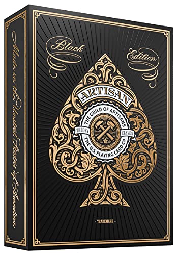 Artisan Playing Cards (Black)