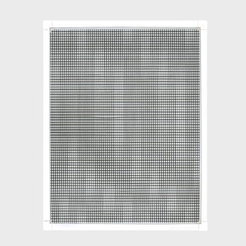 Metro Screenworks Custom Window Screens Fully Assembled and Ready to Install - Window Screen Replacement for House, (White) Pre-Framed Mesh Replacement Window Screens, Home, Patio, & More