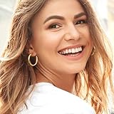 Adoyi Gold Hoop Earrings Set for Women Girls Trendy 14K Plated Gold Hoops Small Chunky Earrings Twisted Huggie Ear ring Pack Lightweight 9 Pairs Jewelry Set for Valentines Mother's Day Birthday Gifts