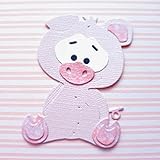 Pig Animal Cutting Dies Cut Metal Scrapbooking Stencils Die for DIY Embossing Photo Album Decorative/DIY Paper Cards Making Crafts H466