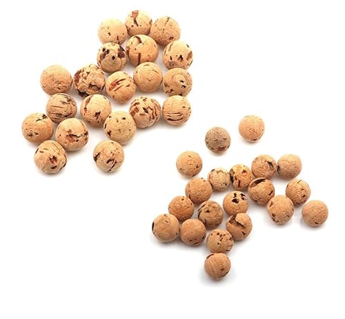 KTGCOZS Pack of 40 Carp Fishing Boilies Bait Cork Stick Ball Lure Pop Up Corn Ronnie Hair Rig Feed