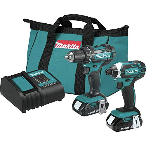 Makita CT225SYX 18V LXT® Lithium-Ion Compact Cordless 2-Pc. Combo Kit (1.5Ah)