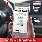 Beech Lane Wireless RV Leveling System, Made in the USA, User-Friendly Phone App With Real-Time Precise Leveling Measurements, Advanced Wireless Camper Leveler, Included AA Batteries, Patent Pending