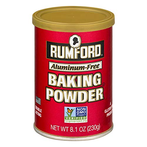 Rumford Aluminum Free Baking Powder, 8.1-Ounce Canisters (Pack of 6)