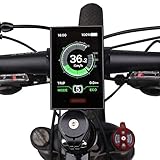 Bafang 8fun LCD 750C 850C 860C C18 C965 C961 500C SW102 Display Meter Control Panel for Electric Bicycle BBS02 and BBSHD Mid Drive Motor (DPC18 Colorful Display)