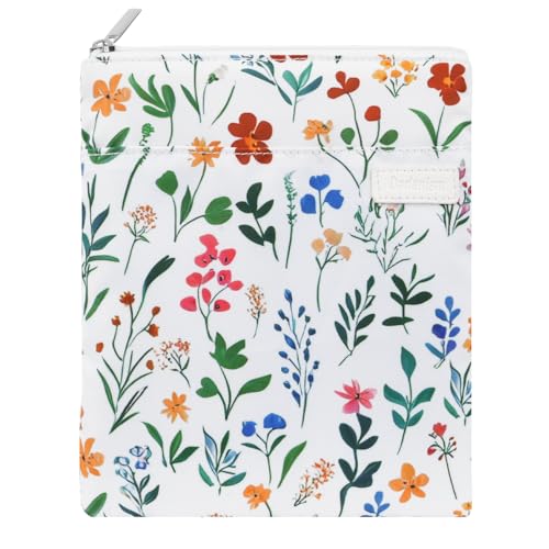 Dadanism 6-7" Sleeve Case for 7" Kindle Colorsoft Signature Edition and All-New Kindle Paperwhite, Protective Sleeve Cover Pouch Bag Carrying Case for 6" Kindle/Kindle Oasis/Kobo E-Reader, Flowers