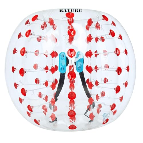 Human Hamster Ball for Adults, Dia 5 FT Zorb Ball for Adults, Durable Inflatable Bumper Soccer