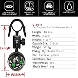 KanPas Hanging Car Compass Ball for Rearview Mirror