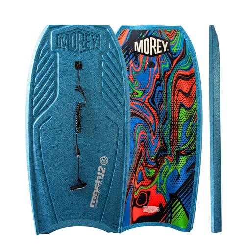 MOREY® Mach 12 MDS ECO-TECH, 42.5" The Original Bodyboard. Fully Recyclable Body Board for Beach, Re-Engineered 2025 Model