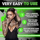 Painless Tattoo Cream - Maximum Strength Numbing Cream for Tattoos and Cosmetic Procedures - Now In Super-Sanitary Single Use Packets with a New Look! The Good Stuff Is Back! (15gr Packet - 3 Pack)