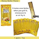 Jjondigi Korean Old School Snack Jjondgi 3 Packs 쫀드기 (Honey Butter Flavor)