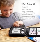 Ozobot Evo Entry Kit: Interactive Coding Robot, Kids Ages 5+, Includes Color Code Markers, Charging Cable, Zip Case, Access to 700+ STEM Lessons - Educators & Parents, No Coding Experience Required