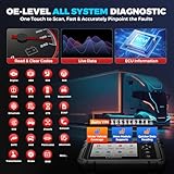 LAUNCH CRP129 HD Heavy Duty Truck Scanner, Full System Diesel Diagnostic Scan Tool with 7 Reset, DPF Regen Speed Limit Adjust Oil Reset,Commercial Code Reader for Heavy Truck Pickup Tractor Semi-Truck