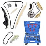 GELUOXI Timing Chain Kit w/Tool Replacement for 2014-2018 VW Jetta Golf Passat Beetle Audi A4 A6 TT 1.8 2.0 TFSI/TSI T10355, 06K109158AA, 06H105209AT, 06H109467AF, 06K109467K