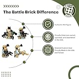 Battle Brick Custom Special Forces Army Rangers Custom Minifigure Compatible with Lego® Bricks | 90% Gear Made in The USA | Genuine Military Minifig | 1.6 Inches Tall | Ages 10+ to AFOL