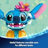 LEGO Disney Stitch Toy Building Kit, Disney Toy for 9 Year Old Kids, Buildable Figure with Ice Cream Cone, Fun Disney Gift for Girls, Boys and Lovers of The Hit Movie Lilo and Stitch, 43249