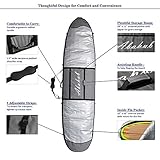 Abahub Premium 11'0 x 33 SUP Travel Bag, Foam Padded Stand-up Paddleboard Cover Case, Paddle Board Carrying Bags for Surfing, Outdoor, Airplane, Car, Truck