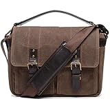 ONA - The Prince Street - Camera Messenger Bag - Oak Waxed Canvas (ONA5-024OAK)