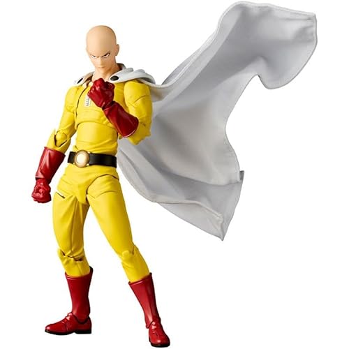 REVOLTECH KAIYODO Amazing Yamaguchi One Punch Man Saitama. Includes Original Sturdy Protective case. Japan Import.