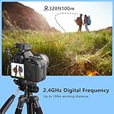 Saramonic 4-Channel Wireless Lavalier Microphone System for DSLR Camera, Blink500T4 2.4G Wireless Lapel 4 Transmitters & One Receiver 328ft Range for Camcorder Smartphones Interview Vlog YouTube Video