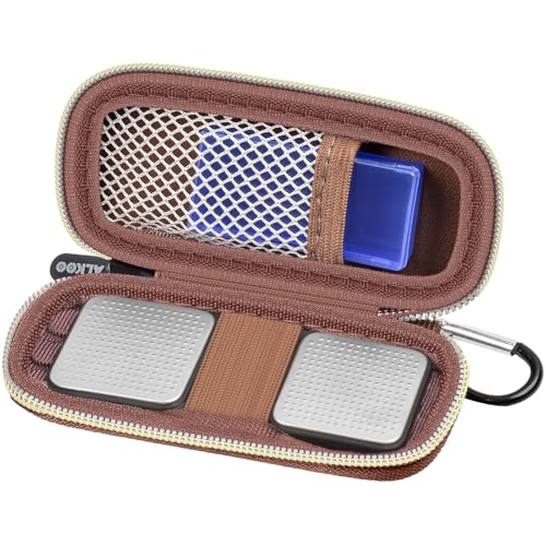 Heart Monitor Case Compatible with AliveCor Kardia Mobile ECG/for KardiaMobile 6L for Apple and Android Device - CASE ONLY (Brown)