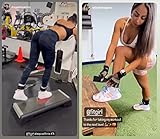 FITGIRL - Ankle Strap (Pair) for Cable Machines and Resistance Bands, Work Out Cuff Attachment for Home & Gym, Glute Workouts - Kickbacks, Leg Extensions, Hip Abductors, Women Only (Olive Green, Pair)