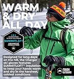 Tough Outdoors Winter Gloves - Waterproof Snow Gloves for Women and Men - Warm Womens and Mens Ski or Snowboard Gloves - Skiing & Snowboarding Gloves for Cold Weather - Large