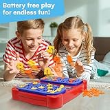 Winning Fingers Pop Up Board Game 2-Player | Preschool Game with Alphabet Puzzle Pieces | Educational Learning Toy for Toddler and Kids Ages 3+