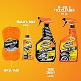 Armor All Premier Car Care Kit, Includes Car Wax & Wash Kit, Glass Cleaner, Car Air Freshener, Tire & Wheel Cleaner (8 Piece Kit)