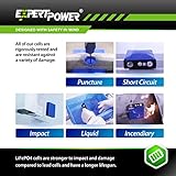 ExpertPower 32 Pack 3.2V 304Ah LiFePO4 Lithium Battery Cell | UL2580 A+ Grade 4000-7000 Cycles & 10-Year LifeSpan | Deep Cycle Rechargeable & EV Grade | Home, Cabin, Off-Grid, Solar, Golf Cart, ATV