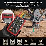 EITAI ETCR3000A+ Digital Ground Resistance Meter Tester 0-2kΩ, 0-200V, Manufacturer Direct Sales, Ground Rod Resistance, Earth Resistance Tester