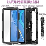 SZKMG Case for Huawei Matepad T10s 10.1"/ T10 9.7" with Stand [Screen Protector] Glass Rugged Protective Cover for Huawei Tablet Matepad T 10s 10