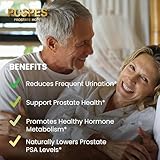 PCSPES Prostate Supplements for Men - Lower PSA Levels Naturally with Saw Palmetto & 7 Pure Herbs - Prostate Health Support - Reduces Frequent Urination 240 Count