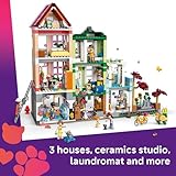 LEGO Friends Heartlake City Apartments and Stores Dollhouse - Toy Building Set for Kids, Girls and Boys, Ages 12+ - Gift Ideas for Birthday - with 7 Minidolls, a Micro-Doll, and More - 42670