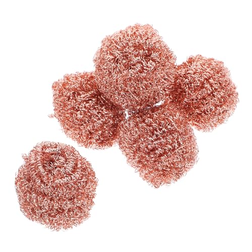 HOLIDYOYO 6Pcs Solder Tip Cleaning Ball Efficient Copper Scrubbing Pads for Soldering Prolong Tool Lifespan Enhance Solder Quality for Electronics Pcb Repairs